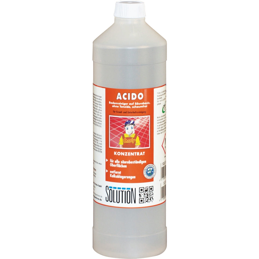 Solution Acido sauer Bodenreiniger Inhalt: 1 Liter Flasche