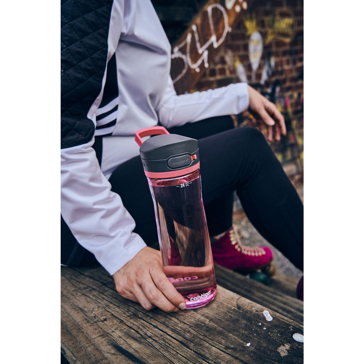 Contigo Jackson 2.0 AUTOPOP™ Trinkflasche 720 ml Farbvariante: Licorice