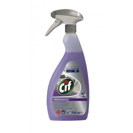 Cif Professional 2in1 Desinfektion Inhalt: 750 ml Sprühflasche