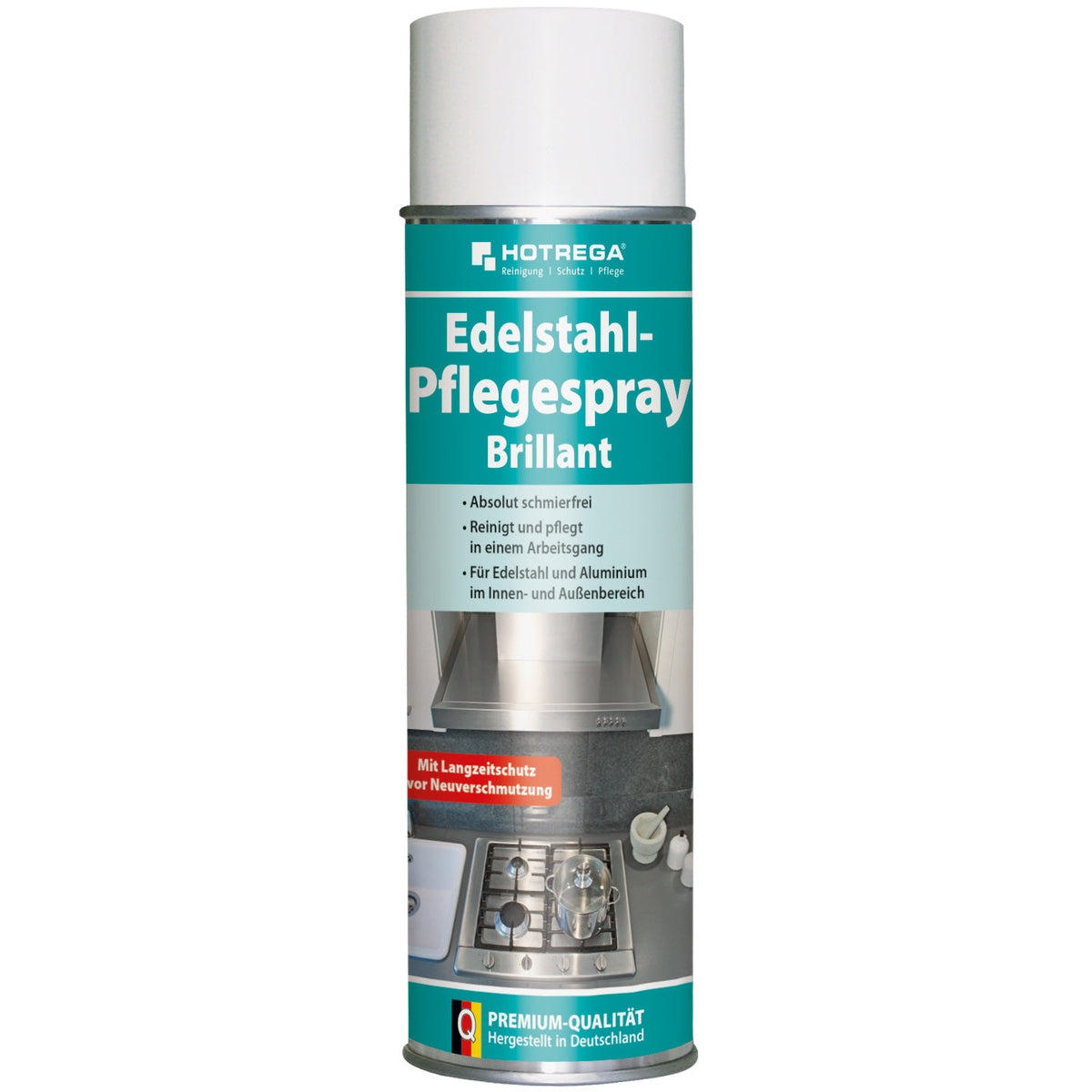 Hotrega Edelstahl-Pflegespray "Brillant", 500 ml Spraydose