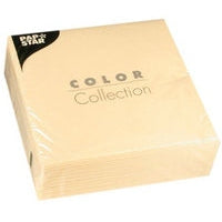 PAPSTAR Lunch-Servietten "Color Collection" Farbvariante: Creme