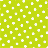 PAPSTAR Motiv-Servietten "Dots" Farbvariante: Limonengrün