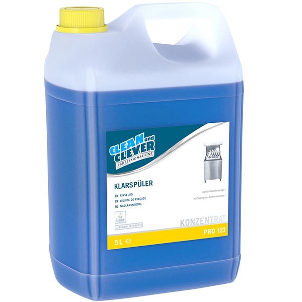 Klarspüler PRO123 Clean and Clever Inhalt: 5 Liter Kanister