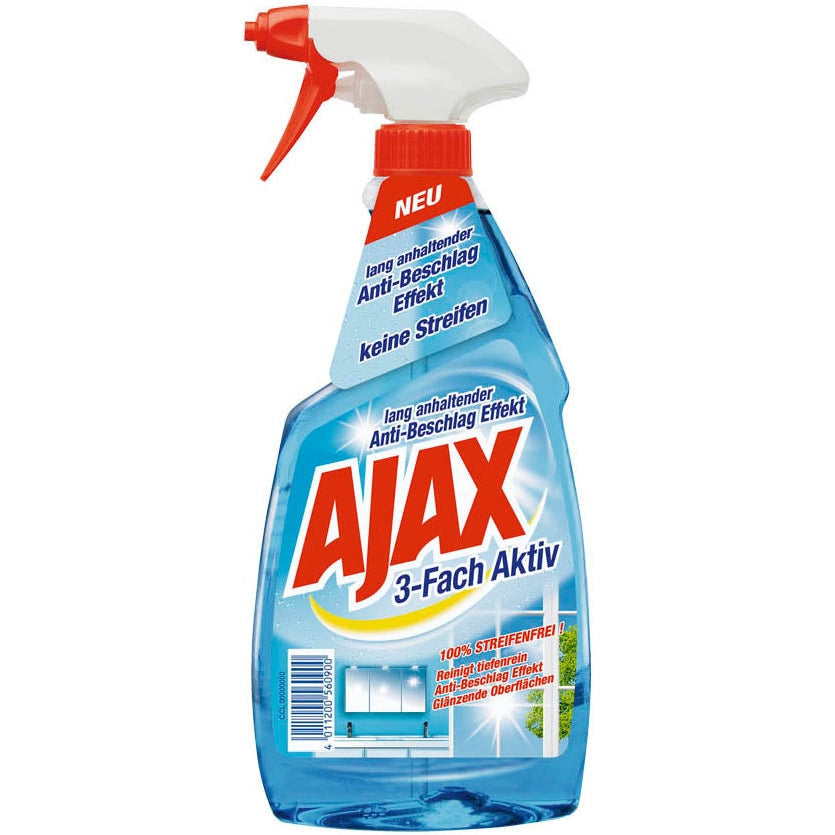 Ajax Glas-/Flächenrein 3-fach-aktiv 750 ml Flasche