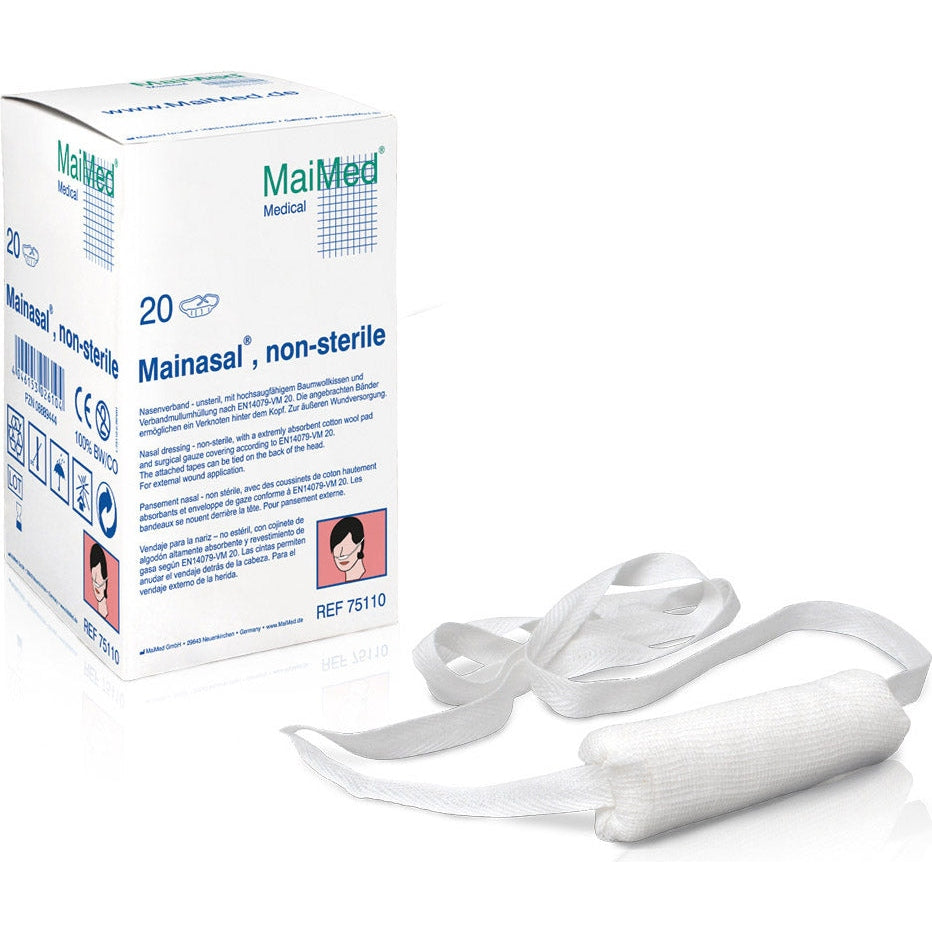 MaiMed Mainasal Nasenverband unsteril 7cm lang, Ø 3 cm