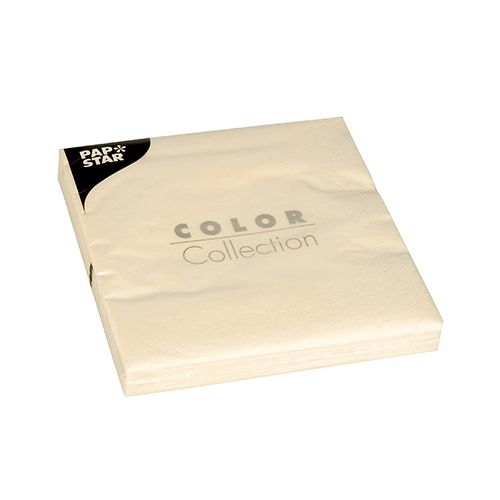 PAPSTAR Lunch-Servietten "Color Collection" Farbvariante: Creme