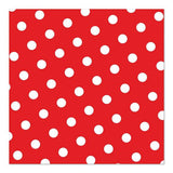 PAPSTAR Motiv-Servietten "Dots" Farbvariante: Rot