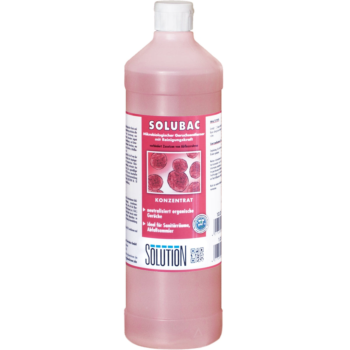 Solution SOLUBAC reinigender Geruchskiller Inhalt: 1 Liter Flasche