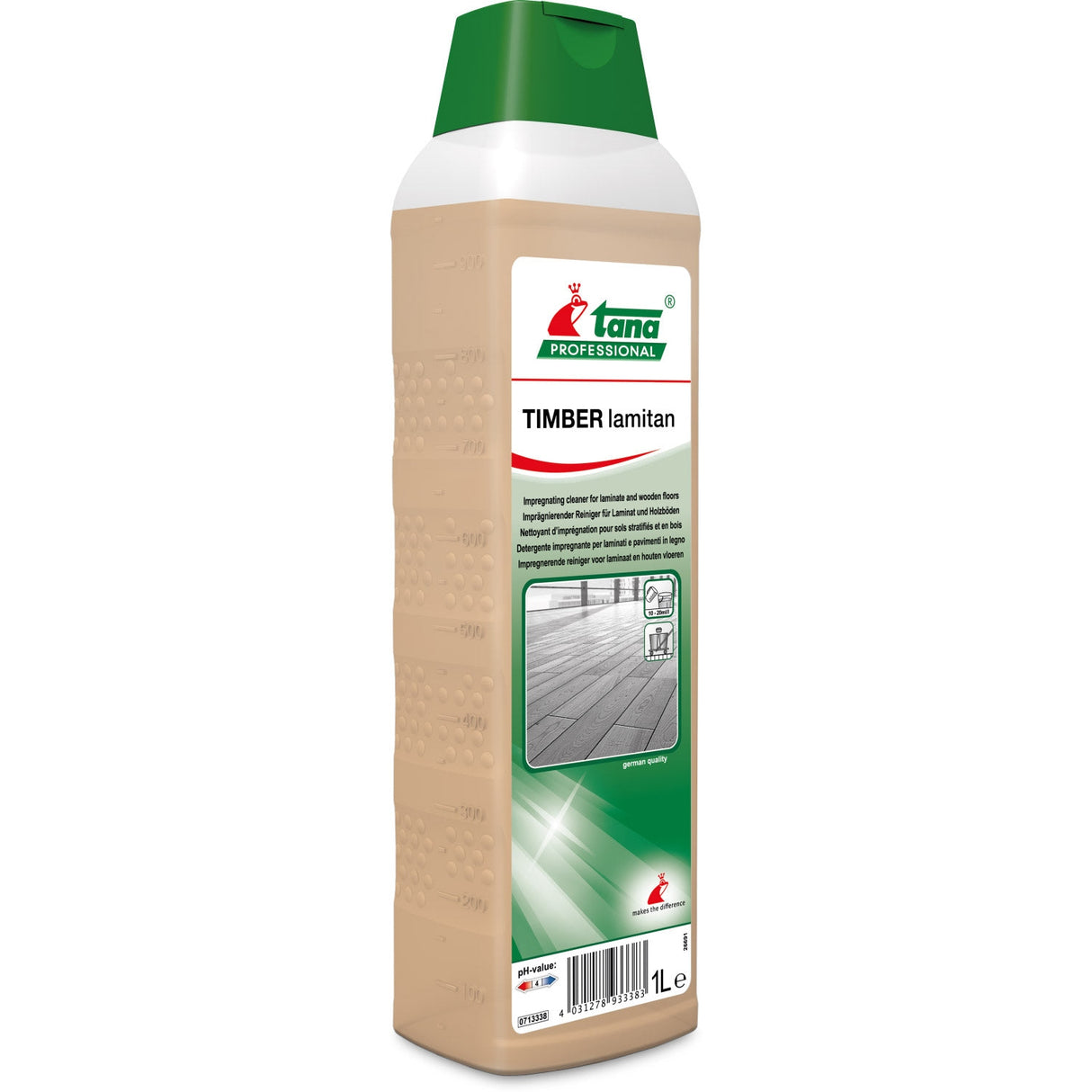 TANA Timber lamitan Laminatreiniger Inhalt: 1 Liter Flasche