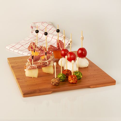 PAPSTAR Tray für Fingerfood-Spieße