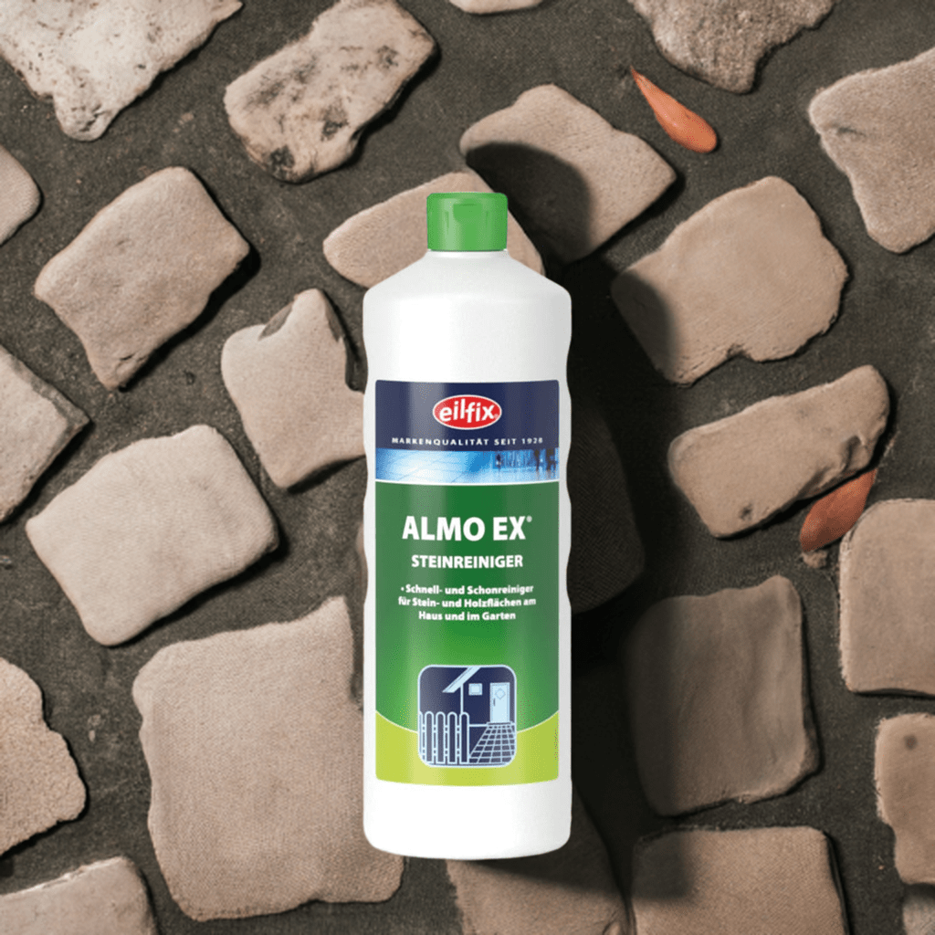 ALMO-EX stone cleaner / algae and moss remover for wooden or stone terraces