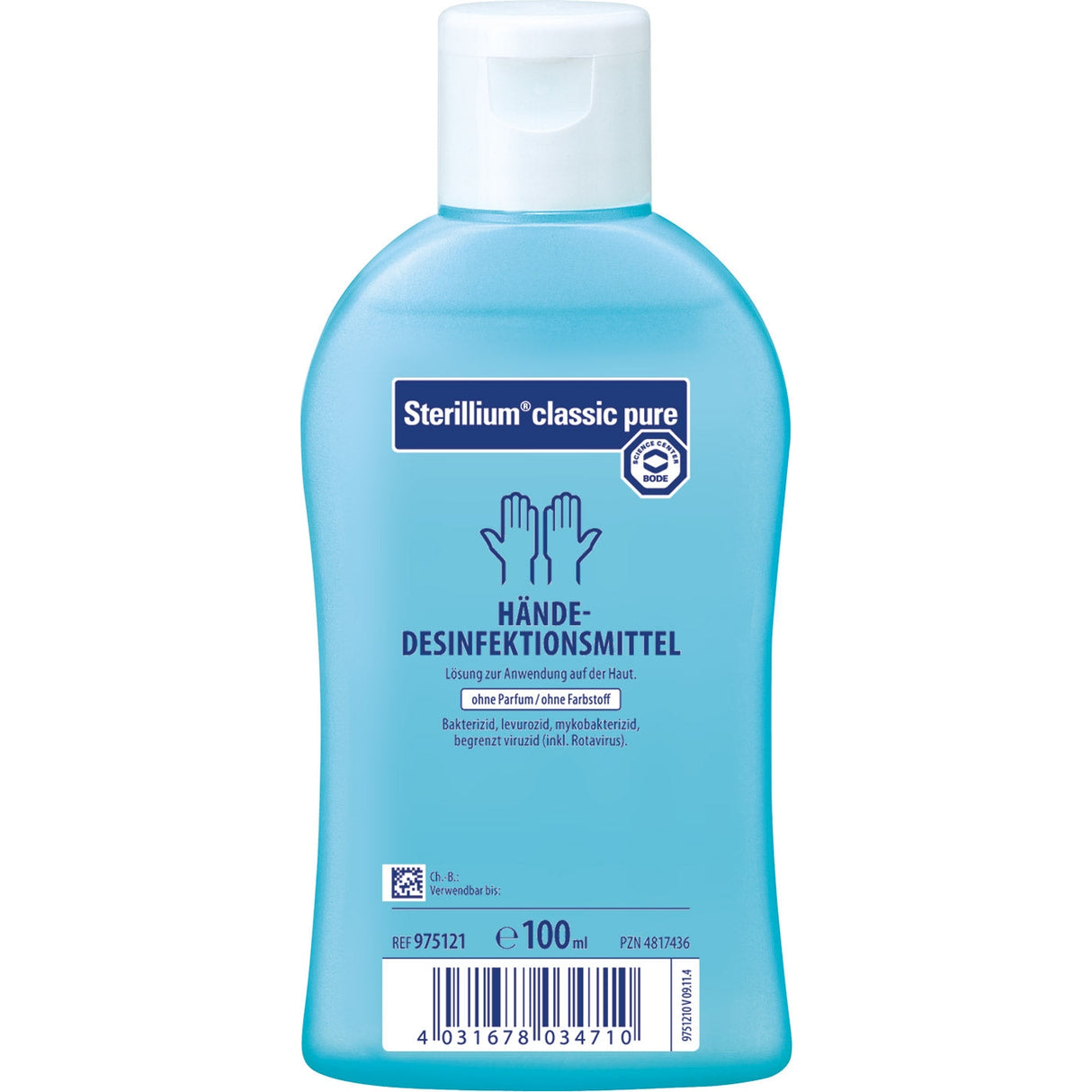 Sterillium classic pure Händedesinfektionsmittel Inhalt: 100 ml