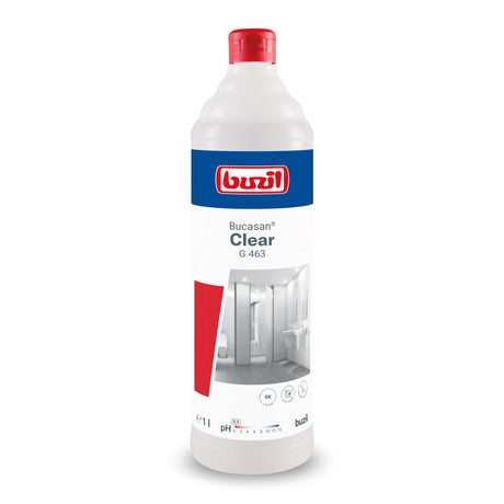 Buzil Bucasan Clear G 463 Sanitärreiniger Inhalt: 1 Liter Flasche