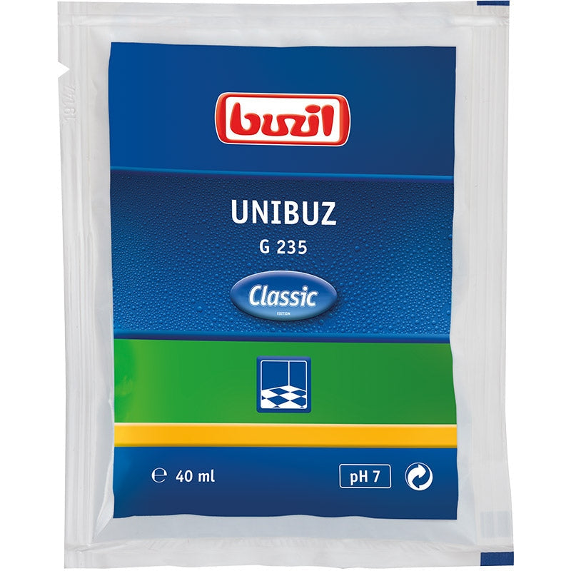 Buzil Unibuz G 235 Wischpflege Inhalt: 200 x 40 ml Dosierbeutel