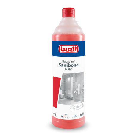 Buzil Bucasan Sanibond G 457 Sanitärreiniger Inhalt: 1 Liter Flasche