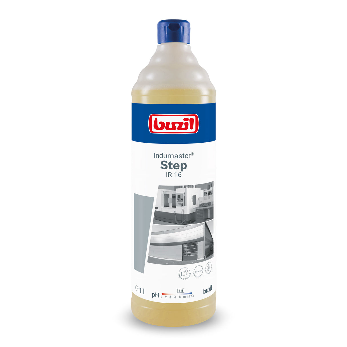 Buzil Indumaster Step IR 16 Industriereiniger Inhalt: 1 Liter Flasche