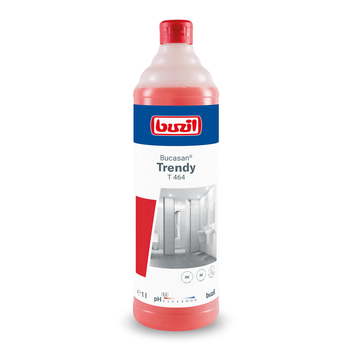 Buzil Bucasan Trendy T 464 Sanitärreiniger Inhalt: 1 Liter Flasche