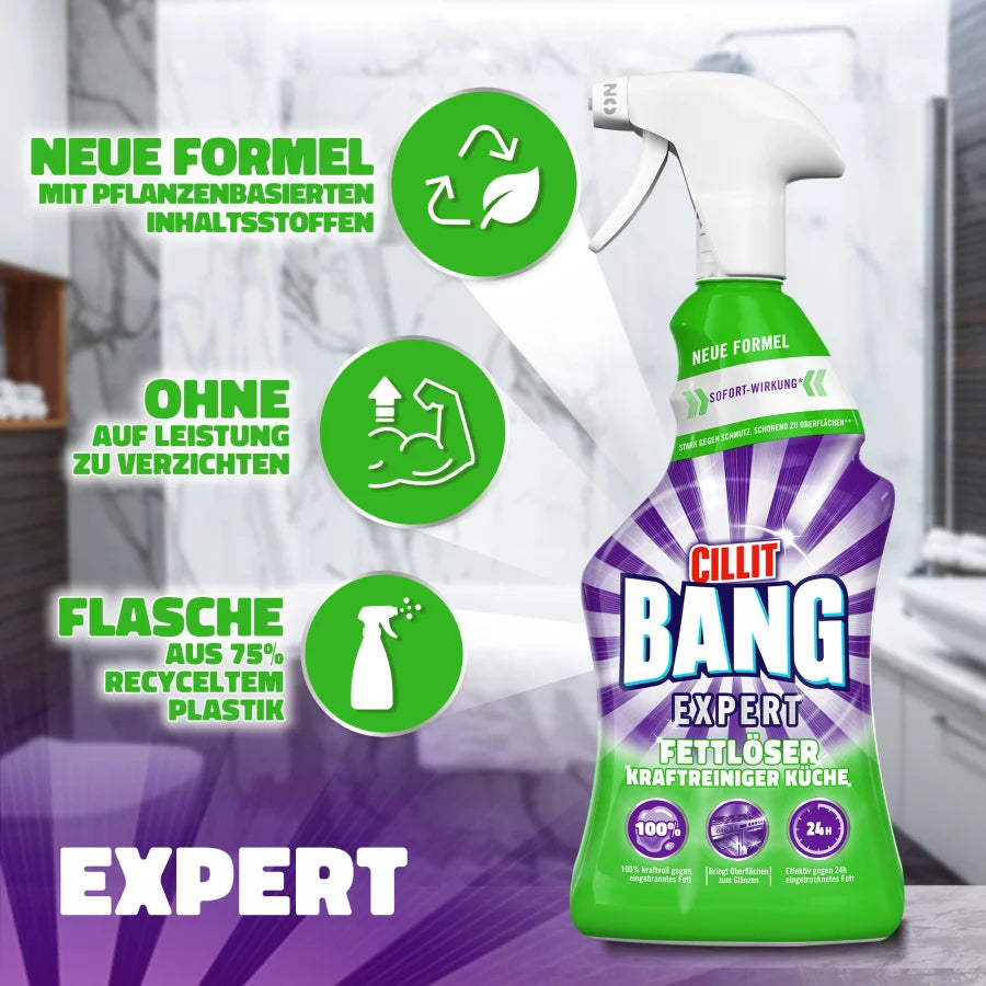 Cillit BANG Expert - Fettlöser in der Sprühflasche