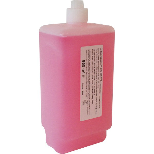 Seifencrème rosé SMA91 Clean and Clever Inhalt: 6x950 ml (für CWS 950ml Spender)