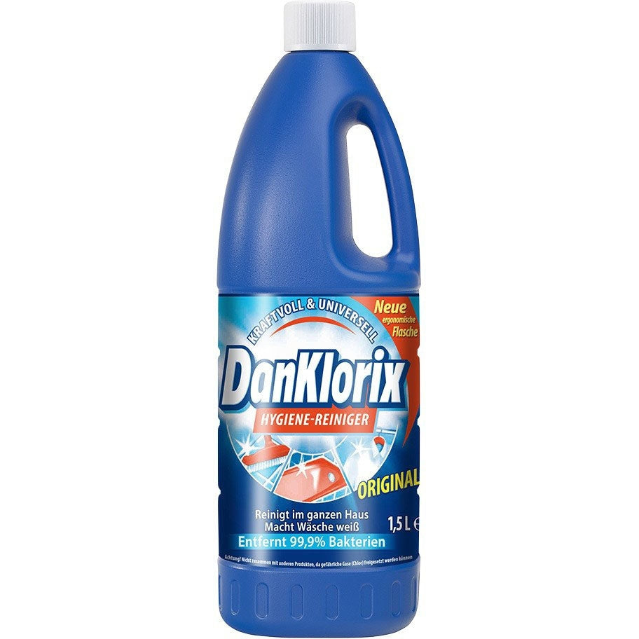 DanKlorix Hygienereiniger mit Chlor Inhalt: 1,5 Liter Flasche