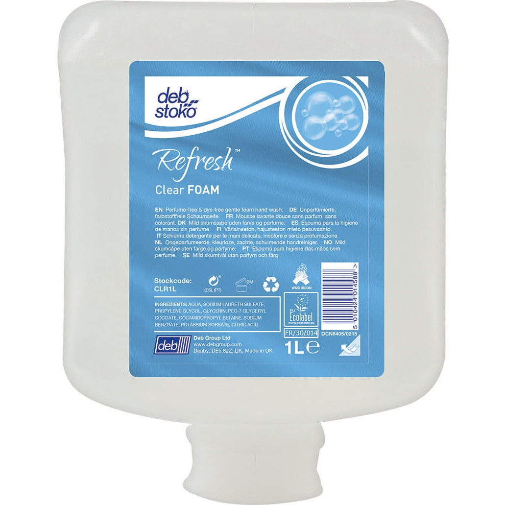 Refresh Clear FOAM Schaumseife Inhalt: 250 ml Pumpflasche