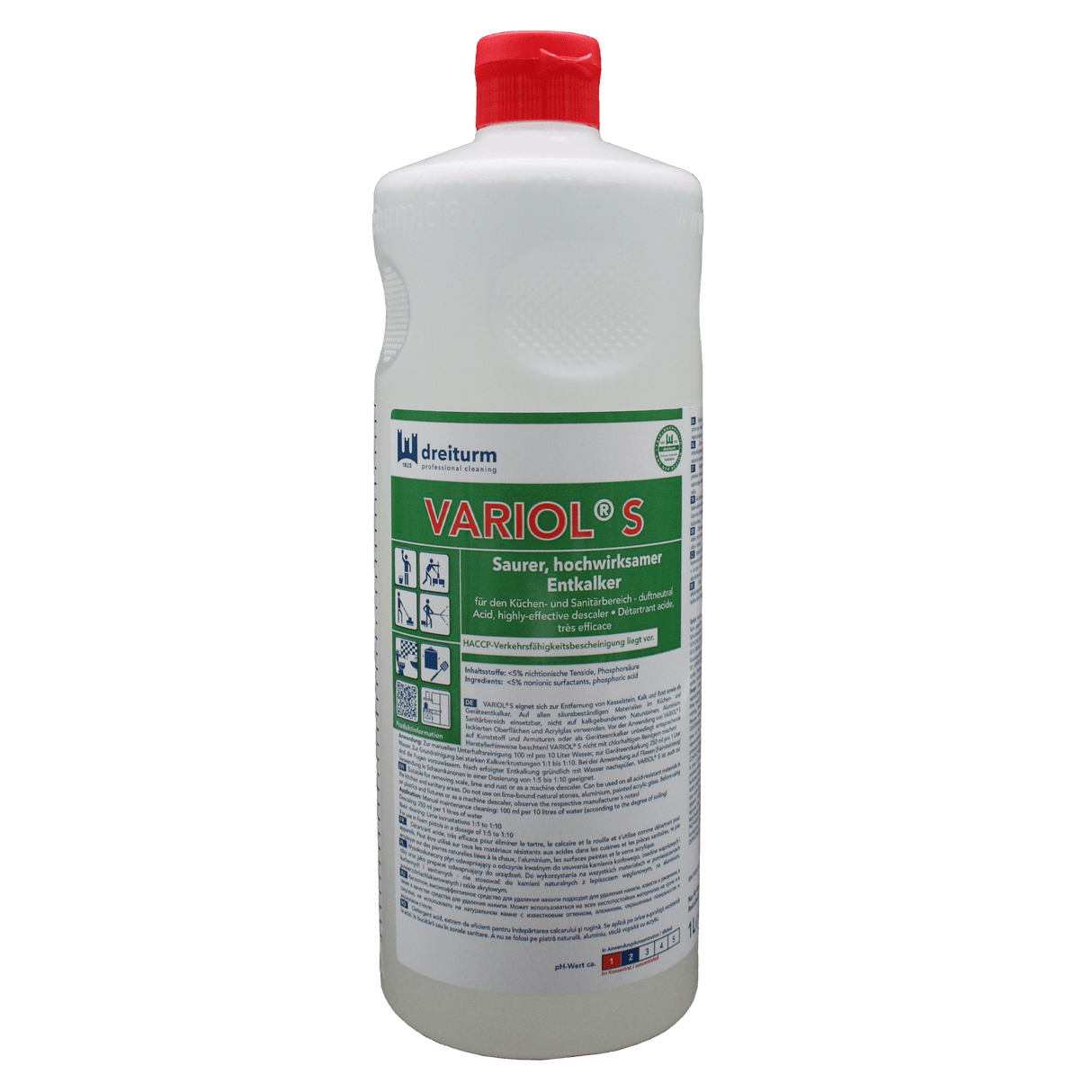 Dreiturm VARIOL S acidic, highly effective descaler