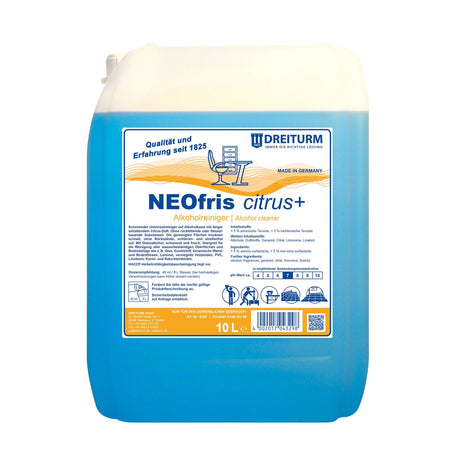 Dreiturm NEOfris citrus+ Alkoholreiniger Inhalt: 10 Liter Kanister