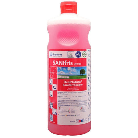 Dreiturm Sanifris eco Sanitärreiniger DreiNatura Inhalt: 1 Liter Flasche