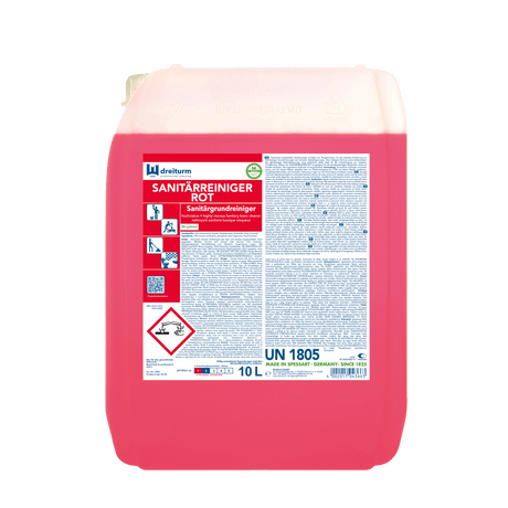 Dreiturm Sanitary Cleaner RED