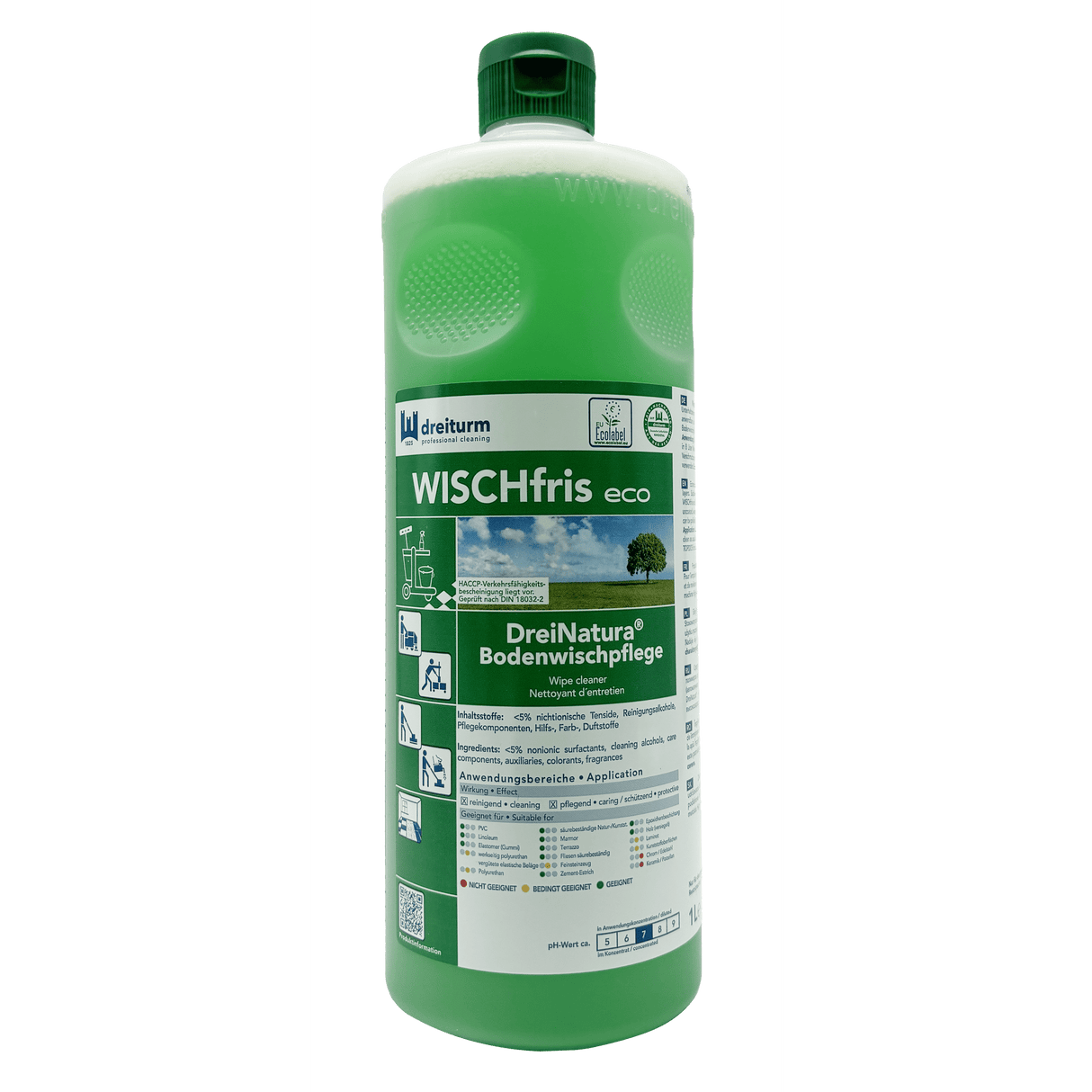 Dreiturm Wischfris eco floor cleaning care DreiNatura