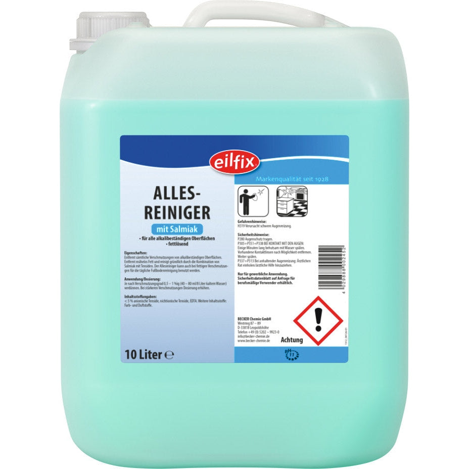 EILFIX ALLESREINIGER mit Salmiak Inhalt: 1 Liter Flasche