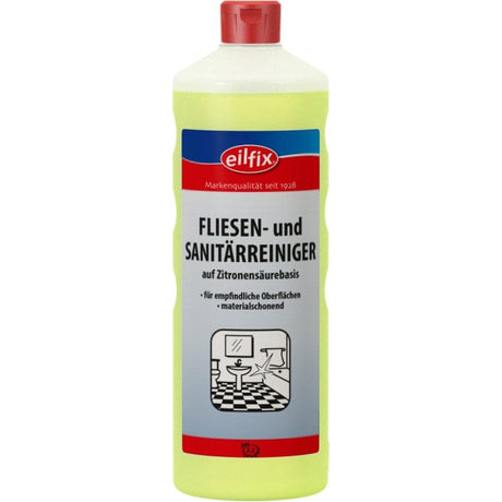 Eilfix FLIESEN + SANITÄRREINIGER für empfindliche Oberflächen Inhalt: 1 Liter Flasche