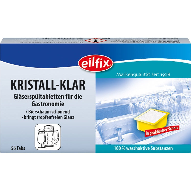 EILFIX Gläserspültabletten Inhalt: 56 x 10 g Tabletten