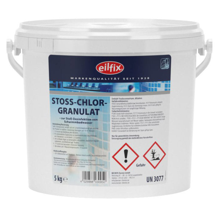 Eilfix Stoss-Chlorgranulat zur Wasserdesinfektion