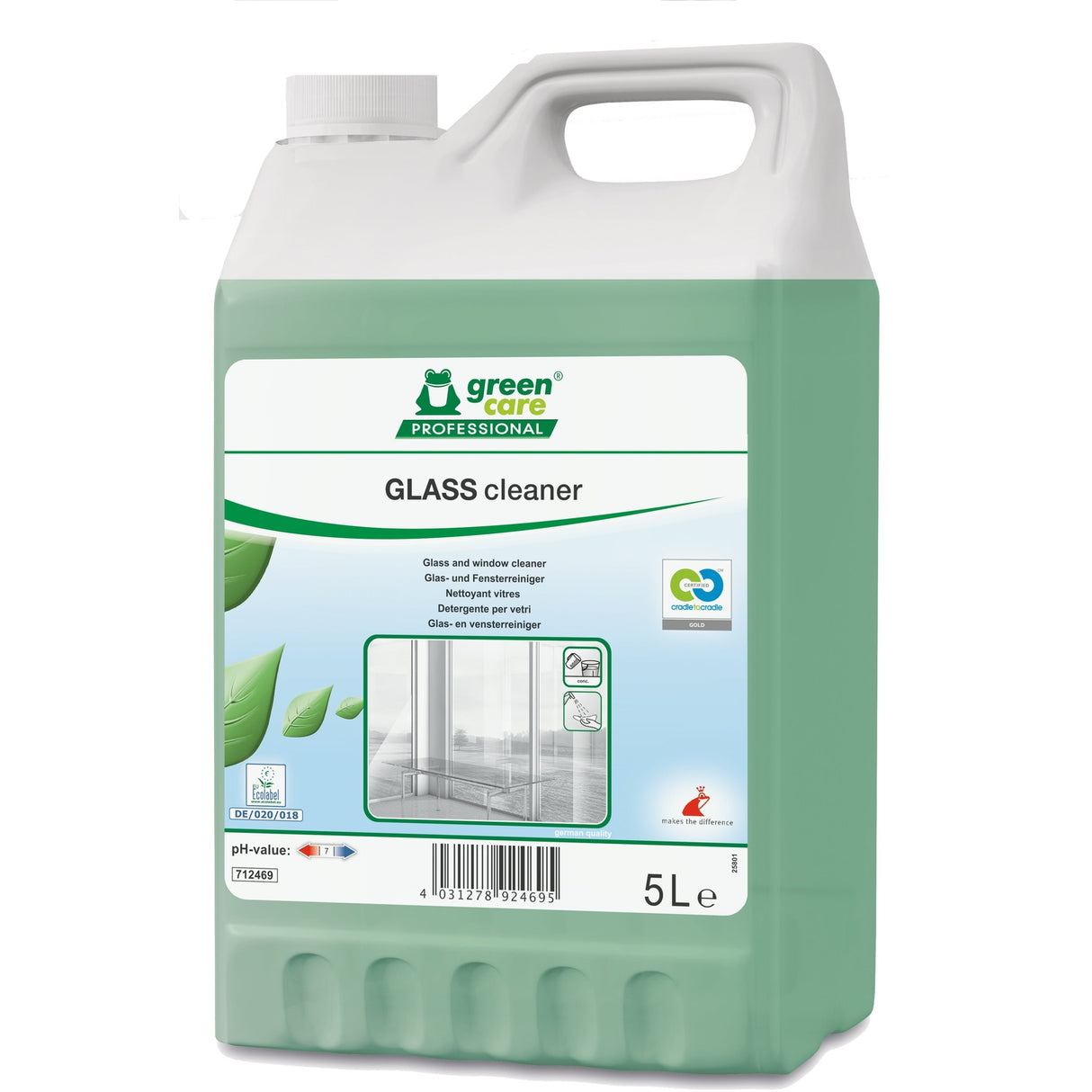 TANA Glass cleaner Glasreiniger Inhalt: 5 Liter Kanister