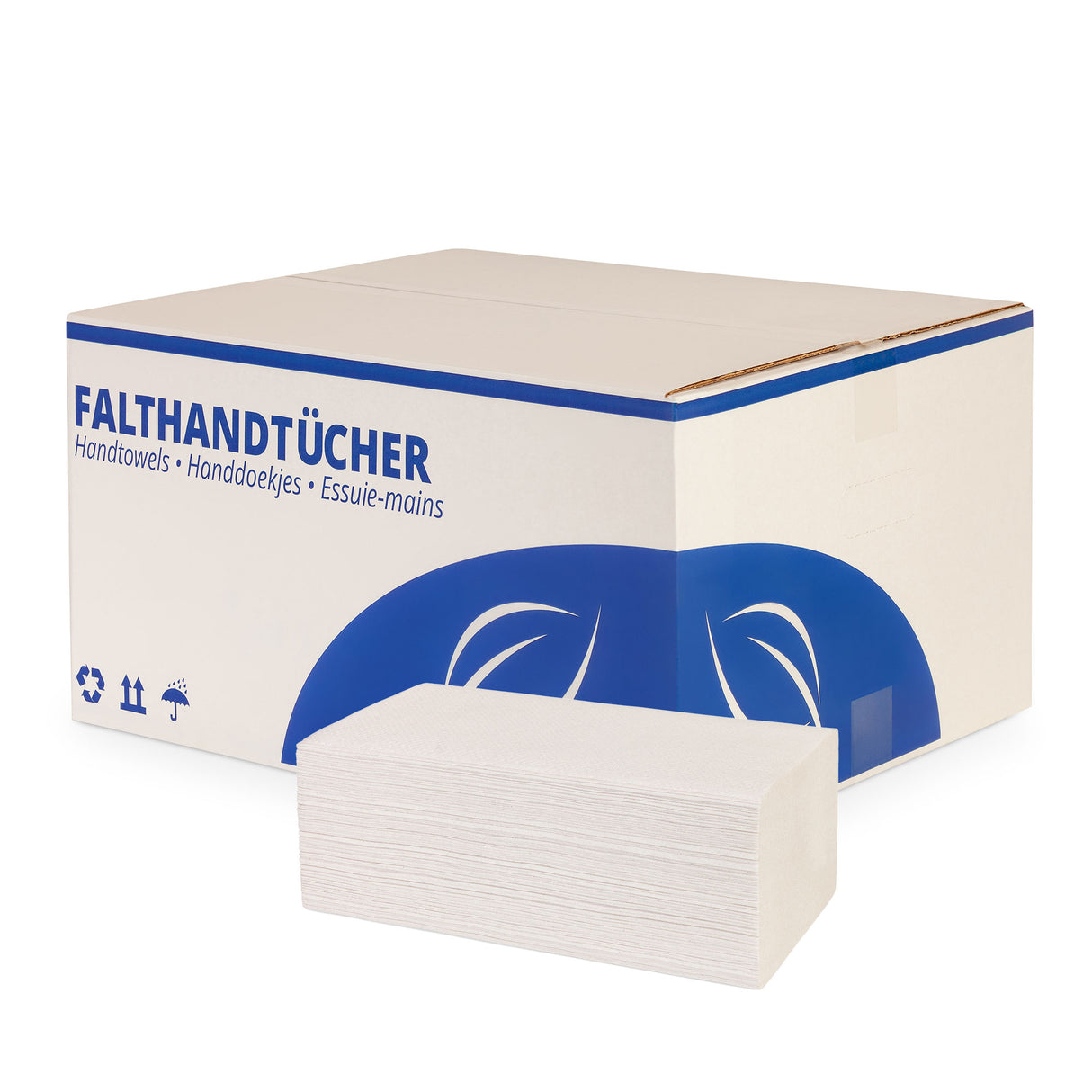 Palettenversand - Handtuchpapier 2lagig 25 x 23 V-Falz