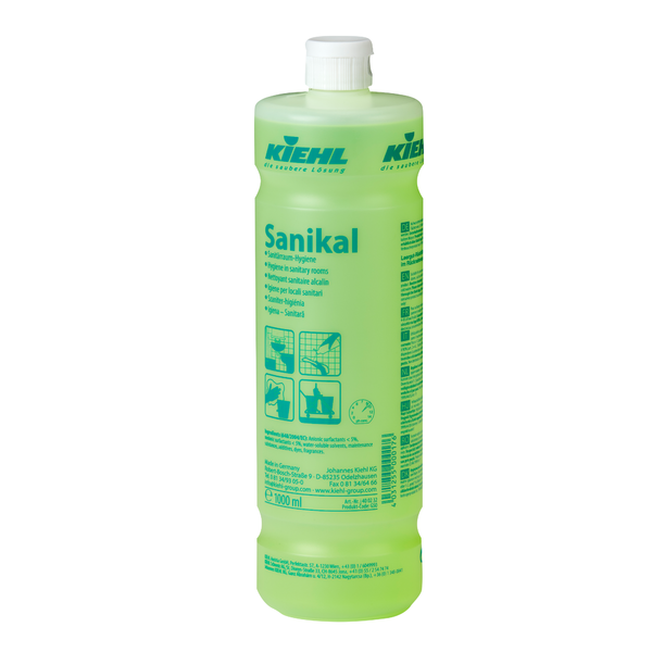 Kiehl Sanikal alkalischer Sanitärreiniger 1 Liter Flasche