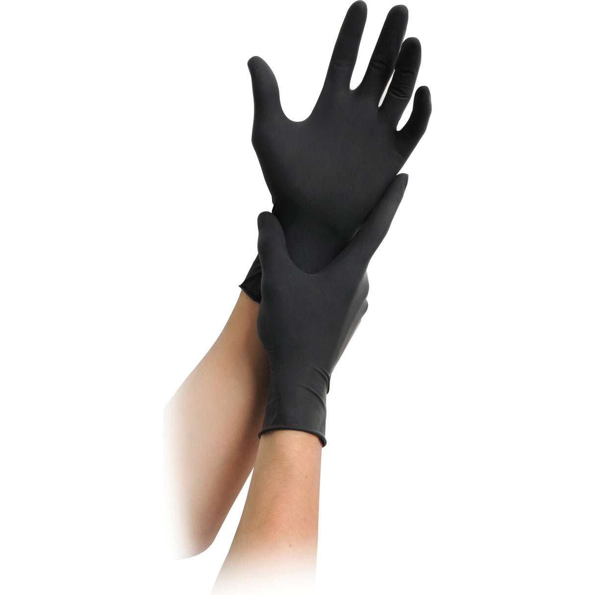 MaiMed nitril black Einmalhandschuhe schwarz