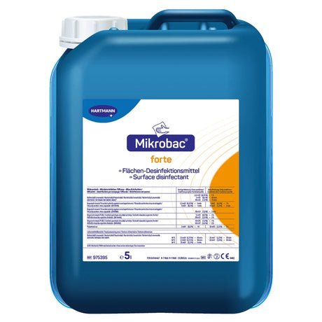 Mikrobac forte materialschonender Flächendesinfektionsreinger 5 Liter Kanister