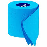 Blaues Toilettenpapier 6er Pack