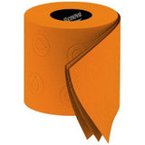 Orangenes Toilettenpapier 6er Pack