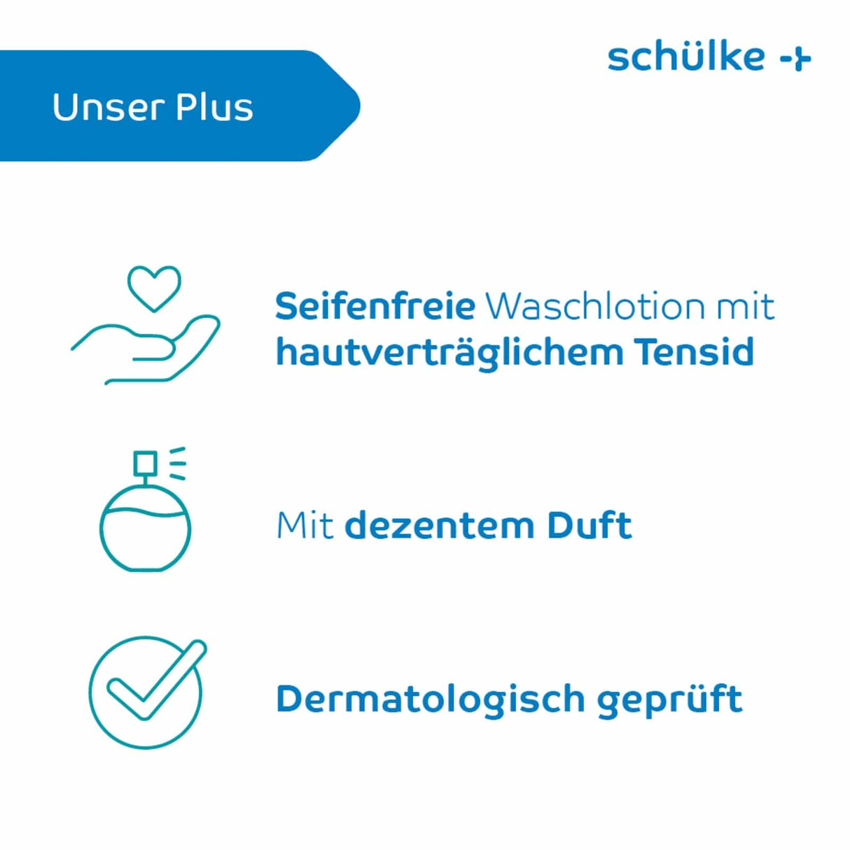 Schülke esemtan Waschlotion Inhalt: 500 ml mit hyclick-system