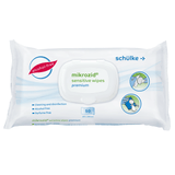 Schülke mikrozid sensitive wipes+ Desinfektionstücher Inhalt: Softpack premium (50 Stück)