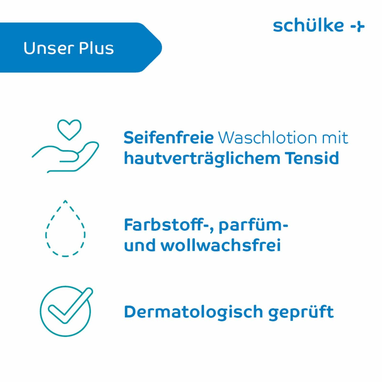 Schülke Sensiva Waschlotion farbstoff-/parfümfrei Inhalt: 500 ml Flasche