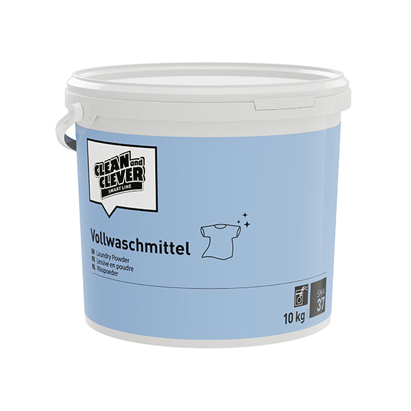 Vollwaschmittel SMA37 Clean and Clever Inhalt: 10 kg Eimer