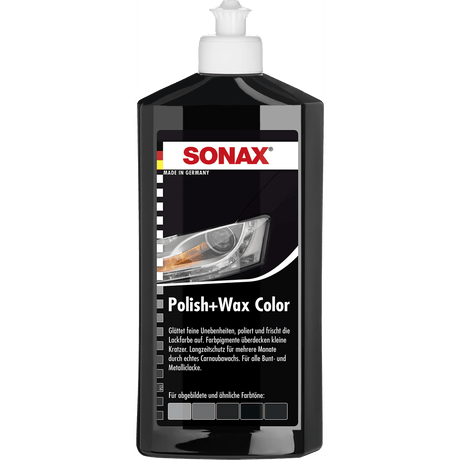 SONAX Polish+Wax Color Farbvariante: Schwarz