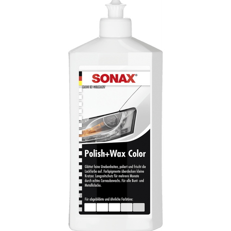 SONAX Polish+Wax Color Farbvariante: Weiß