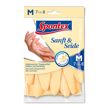 Spontex Sanft & Seide Universalhandschuhe Größe: Gr. 6,5-7