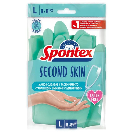 Spontex Second Skin Putzhandschuh Größe: Größe L (8-8.5)