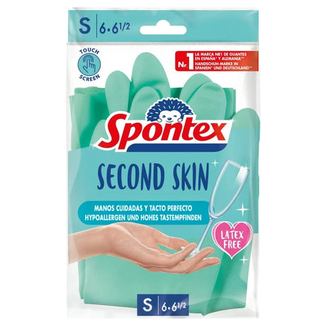 Spontex Second Skin Putzhandschuh Größe: Größe S (6-6.5)